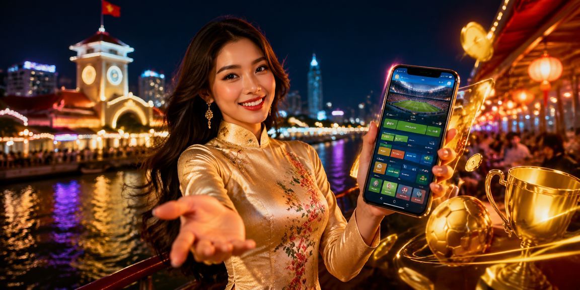 Người dùng thưởng thức xổ số trên điện thoại tại TP Hồ Chí Minh