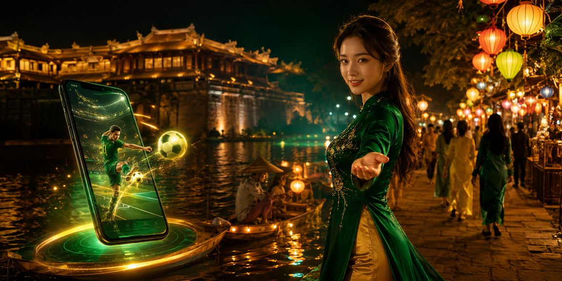 Người chơi tại Huế theo dõi kết quả cược qua điện thoại vào buổi tối